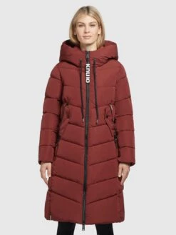 Khujo Tussenmantels Tussenmantel Klayd Dames Donkerrood -Khujo Winkel 0039815ed0094f59184e5ef2a0e78267