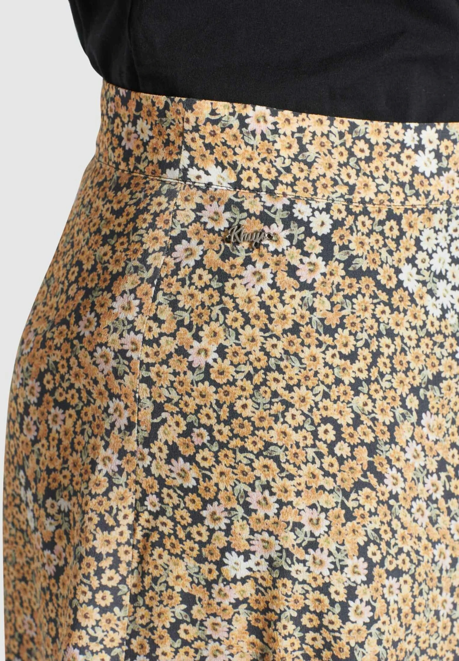 Khujo Mini Rokken Rok Undine Dames Zwart 9 Khujo Mini Rokken Rok Undine Dames Zwart - Afbeelding 7