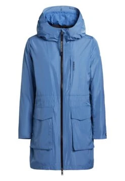 Khujo Mantel Ging - Halflange Jas - Blau -Khujo Winkel 0110051f404b4c42bee85f9edf30ff34