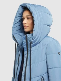 Khujo Wintermantels Wintermantel Ayleena Dames Lichtblauw -Khujo Winkel 0278d645f866743fd4233966b1b0ef14