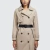 Khujo Trenchcoat - Beige -Khujo Winkel 0390494f6d0e425ba890d192f3b6b13d