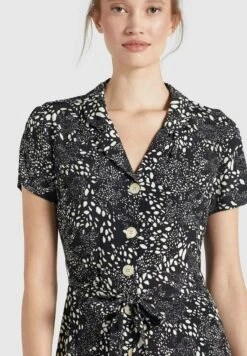 Khujo Goya - Blousejurk - Schwarz Weiß Gemustert 17 Khujo Goya - Blousejurk - Schwarz Weiß Gemustert -Khujo Winkel 051c340e9bbc46bfa39a80e27732d9e7