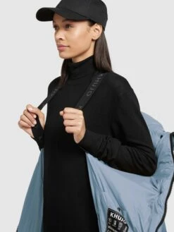 Khujo Wintermantels Wintermantel Dames Lichtblauw -Khujo Winkel 051c9094169c3b893affa1c5c58d97b8