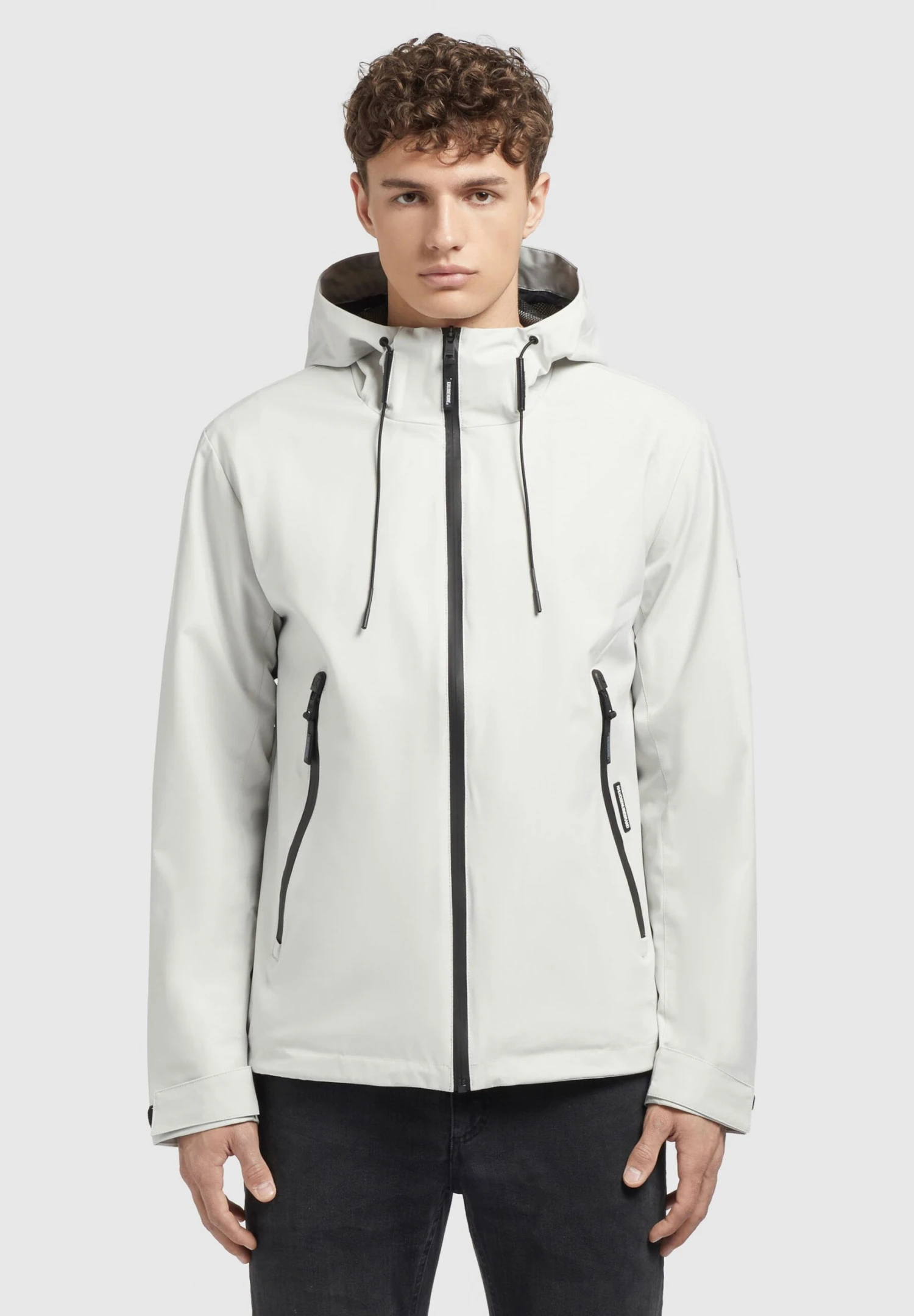 Khujo Neal - Outdoorjas - Hellgrau 3 Khujo Neal - Outdoorjas - Hellgrau