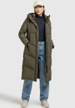 Khujo Sonje 4 - Winterjas - Khaki Grün -Khujo Winkel 05da688241c548c685f0efde63d57041