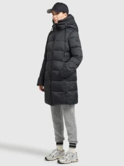 Khujo Wintermantels Wintermantel TUULA Dames Zwart -Khujo Winkel 06f1dbfecf1bd1835a25681f8447acde