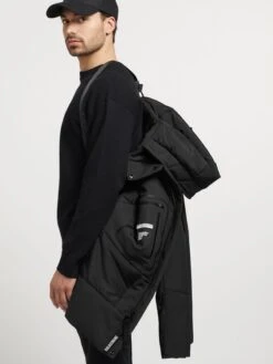 Khujo Winterjassen Winterjas Toto Heren Zwart -Khujo Winkel 06f9641a6e4973e7abaf5707b0895f53