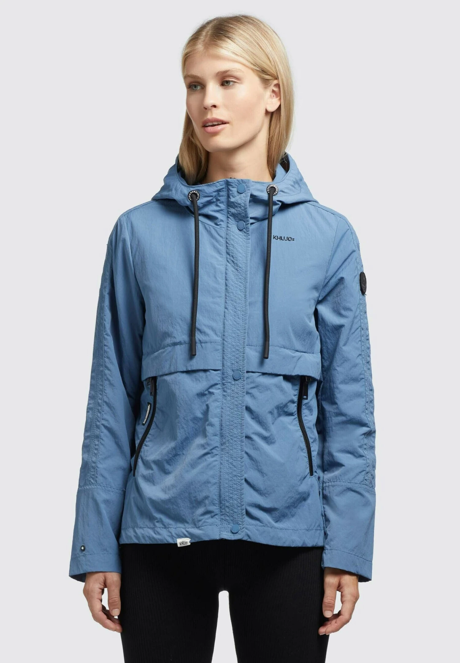 Khujo Zahira - Lichte Jas - Blau 3 Khujo Zahira - Lichte Jas - Blau