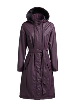Khujo Mantel Glenna2 - Trenchcoat - Lila -Khujo Winkel 078961eea5ed4d34a308792a7162f257