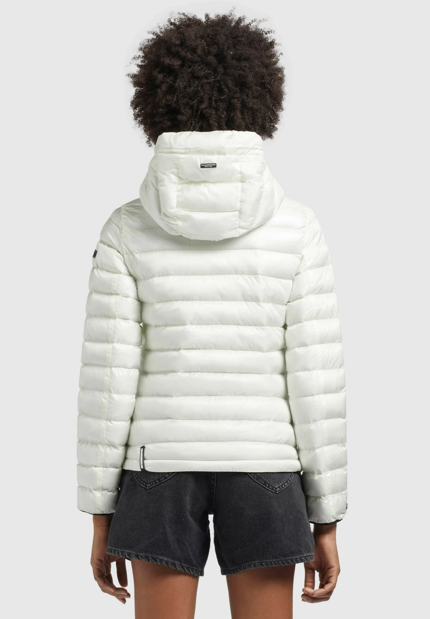 Khujo Lovina4 Shiny - Jas - Cremeweiß 5 Khujo Lovina4 Shiny - Jas - Cremeweiß - Afbeelding 3