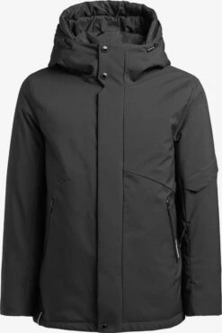Khujo Winterjassen Winterjas Borrow Heren Donkergrijs