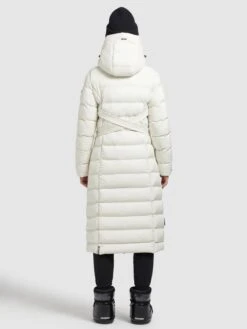 Khujo Wintermantels Wintermantel OLALLA MATT Dames Wolwit -Khujo Winkel 0a041f4f1a325de8fd094b2dbdc09124