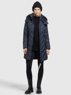 Khujo Tussenmantels Tussenmantel Aneth Dames Navy -Khujo Winkel 0a27ad3df79d35bc8d3519a46d78c5cc