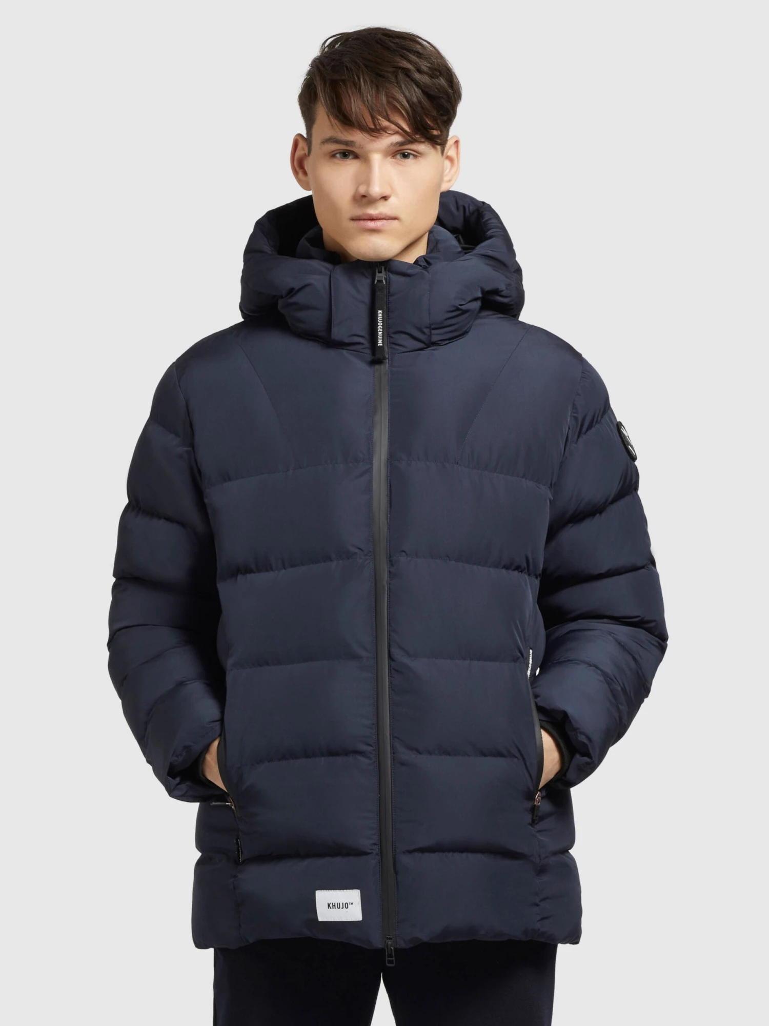 Khujo Winterjassen Winterjas Sumo Heren Navy 4 Khujo Winterjassen Winterjas Sumo Heren Navy - Afbeelding 2