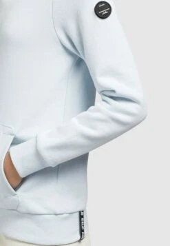 Khujo Rhabea - Hoodie - Hellblau -Khujo Winkel 1023b5e19f6649848565674af4ab60b7