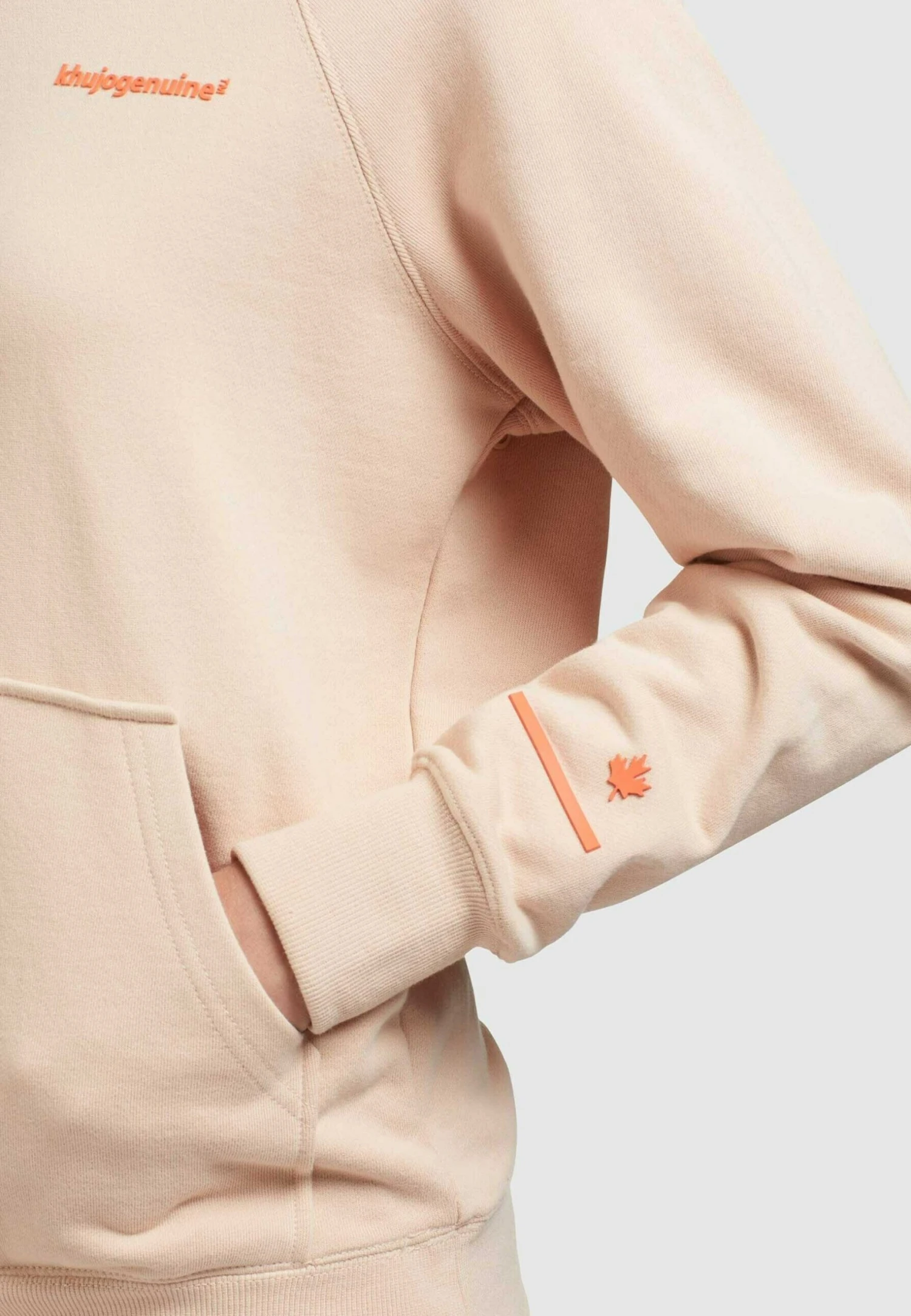 Khujo Odette - Hoodie - Aprikot 7 Khujo Odette - Hoodie - Aprikot - Afbeelding 5