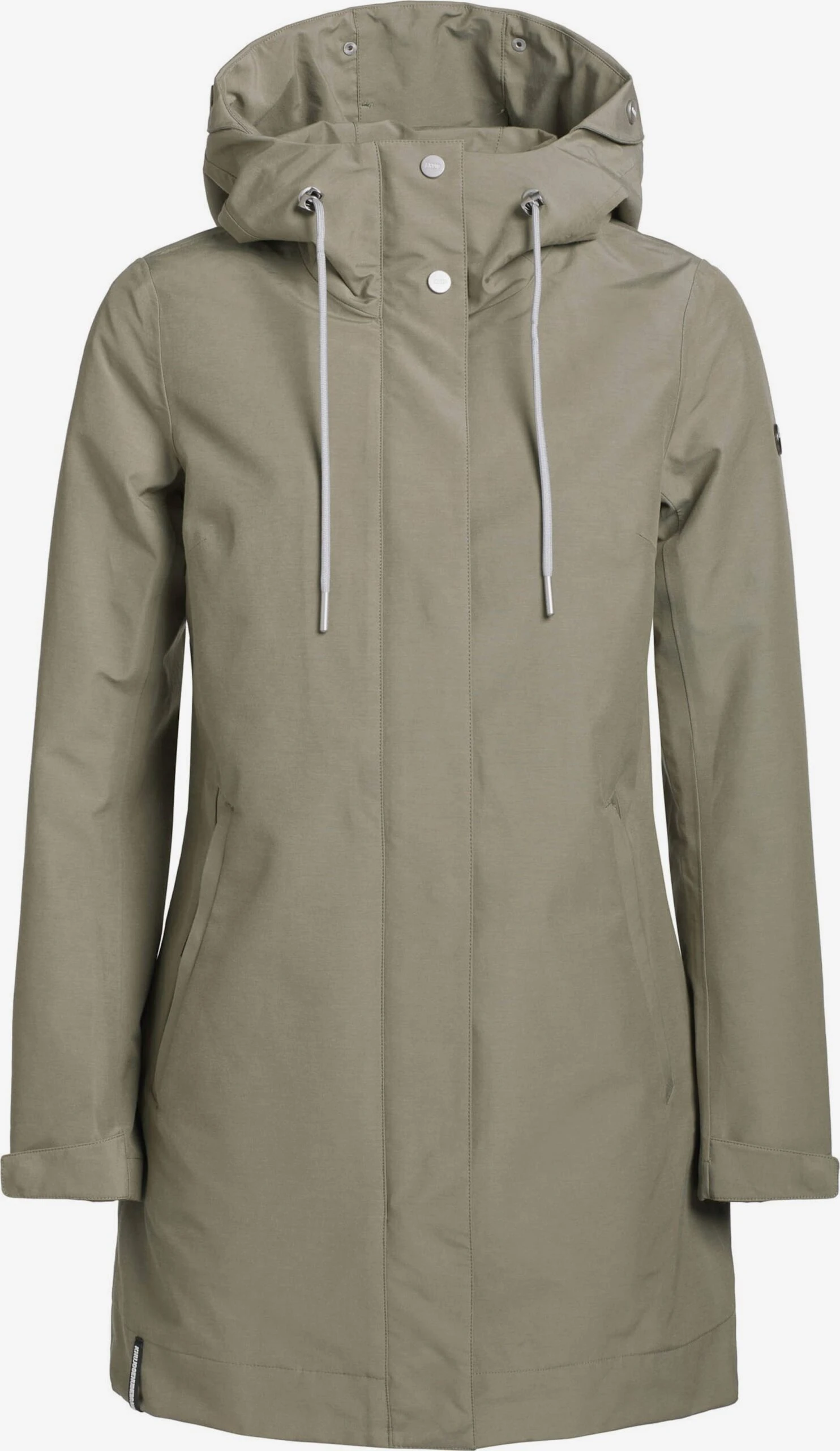 Khujo Tussenmantels Tussenmantel Artisa Dames Grijs / Groen 3 Khujo Tussenmantels Tussenmantel Artisa Dames Grijs / Groen