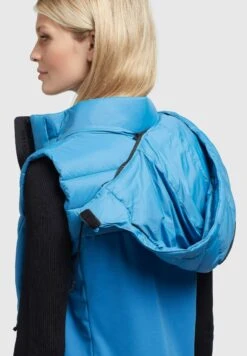 Khujo Fabia Matt - Bodywarmer - Blau -Khujo Winkel 10ea64982c274475be5e3d0ed642e1ca