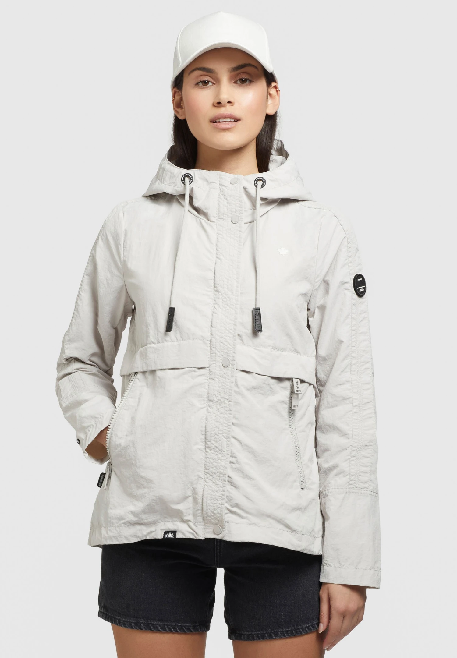 Khujo Zahira3 - Lichte Jas - Hellgrau 3 Khujo Zahira3 - Lichte Jas - Hellgrau