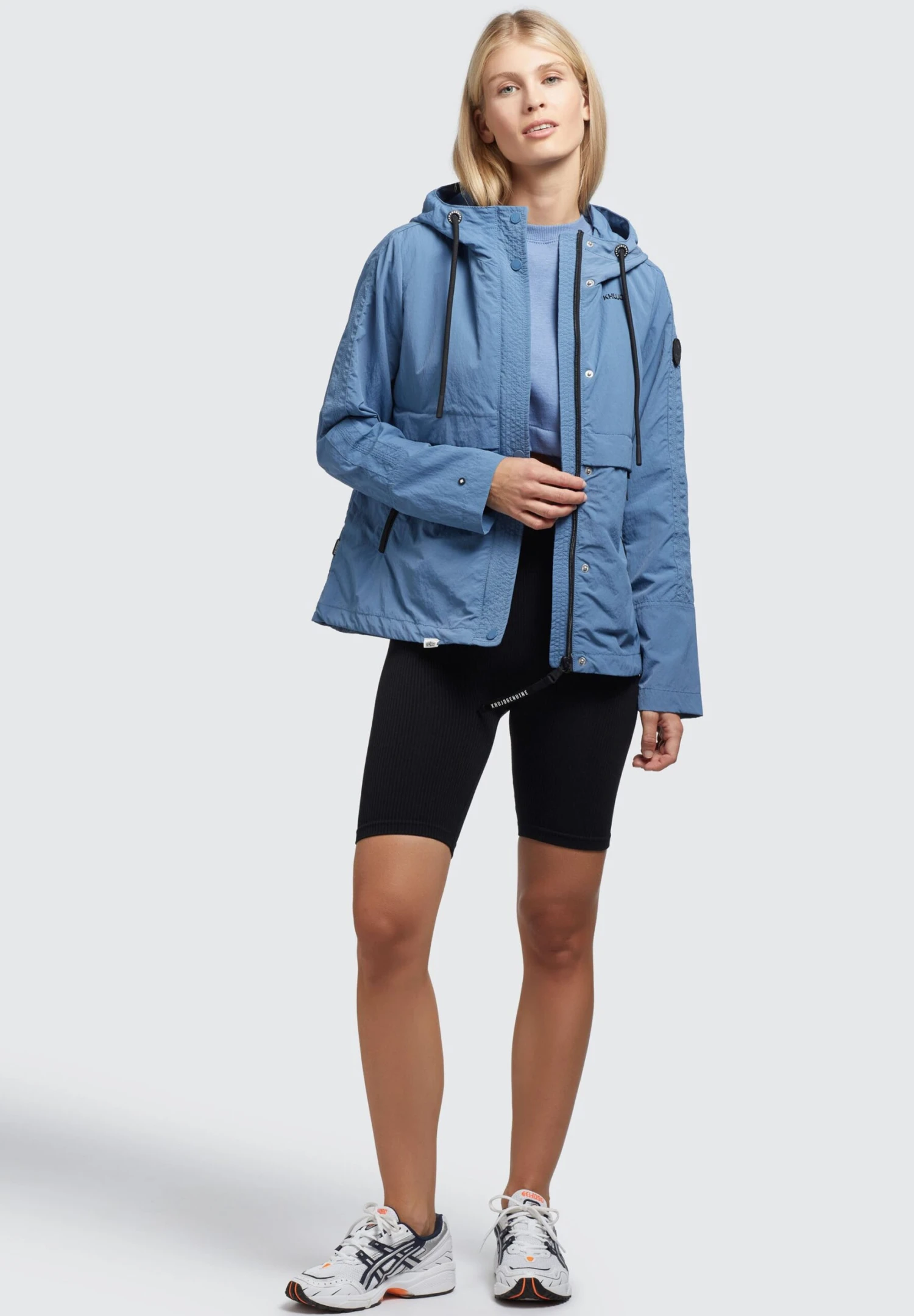 Khujo Zahira - Lichte Jas - Blau 6 Khujo Zahira - Lichte Jas - Blau - Afbeelding 4