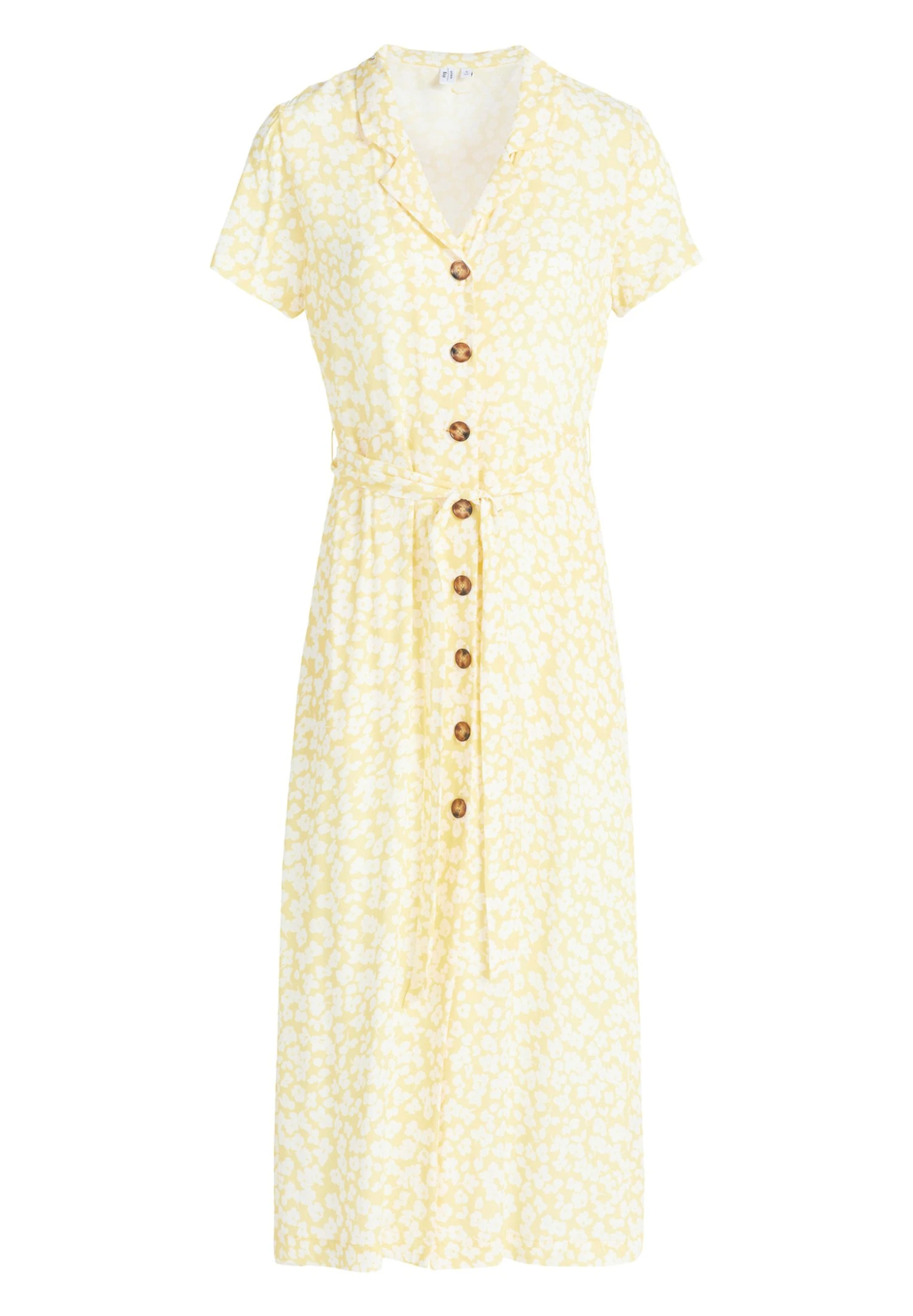 Khujo Goya - Blousejurk - Gelb-Weiß Geblümt 11 Khujo Goya - Blousejurk - Gelb-Weiß Geblümt - Afbeelding 9