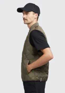 Khujo Liel - Bodywarmer - Olivgruen -Khujo Winkel 12f1792d570f4375b39a019bba8f02e6