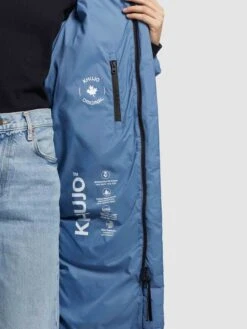 Khujo Wintermantels Wintermantel Julina Dames Blauw -Khujo Winkel 13ee5f0a0936d6c34187fddf6bf76903