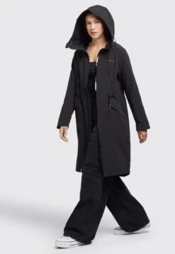 Khujo Marnia - Regenjas - Schwarz -Khujo Winkel 14f335883f6a405fa491868ee7d8a001