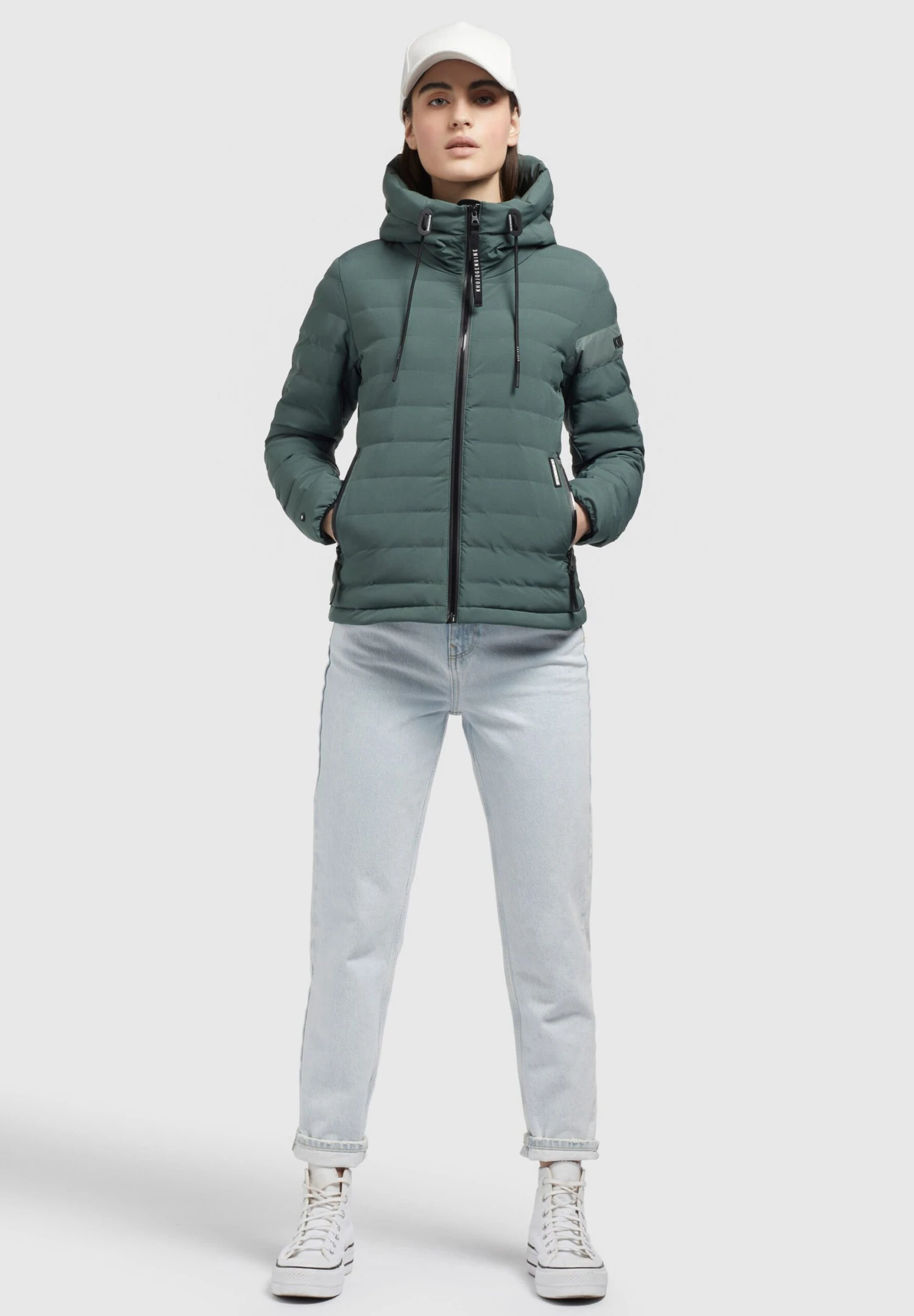 Khujo Lovina Matt - Jas - Kupfergrün 4 Khujo Lovina Matt - Jas - Kupfergrün - Afbeelding 2