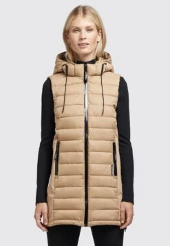 Khujo Weste Becca Matt - Bodywarmer - Beige -Khujo Winkel 1551e7c2e3b344ffaa0097ece7aa83fc