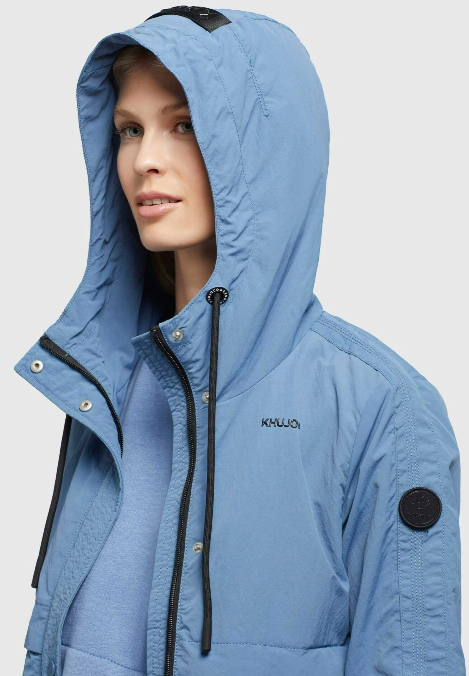 Khujo Zahira - Lichte Jas - Blau 9 Khujo Zahira - Lichte Jas - Blau - Afbeelding 7