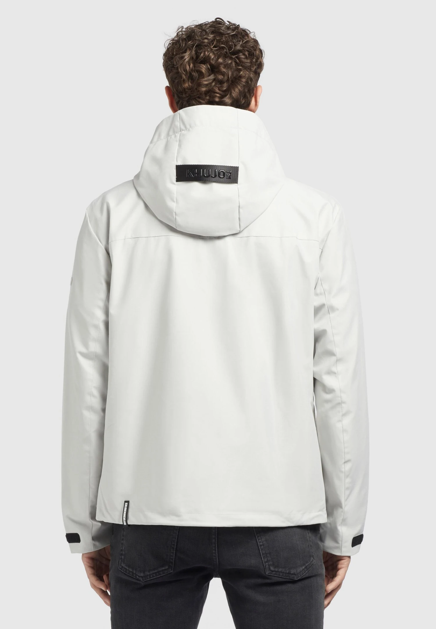 Khujo Neal - Outdoorjas - Hellgrau 5 Khujo Neal - Outdoorjas - Hellgrau - Afbeelding 3