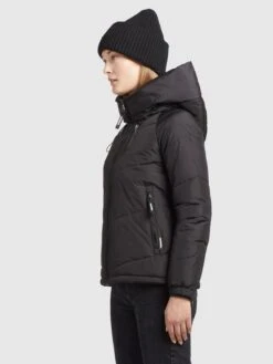 Khujo Winterjassen Winterjas Esila Dames Zwart -Khujo Winkel 1766c088b27276b10da703d42a1e2890