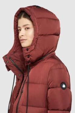 Khujo Wintermantels Wintermantel HAZELLE Dames Roestrood 16 Khujo Wintermantels Wintermantel HAZELLE Dames Roestrood -Khujo Winkel 17fd68fed07b23dc019b15767fadc8eb