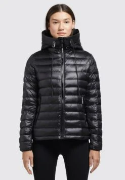 Khujo Lovina4 Shiny - Jas - Schwarz