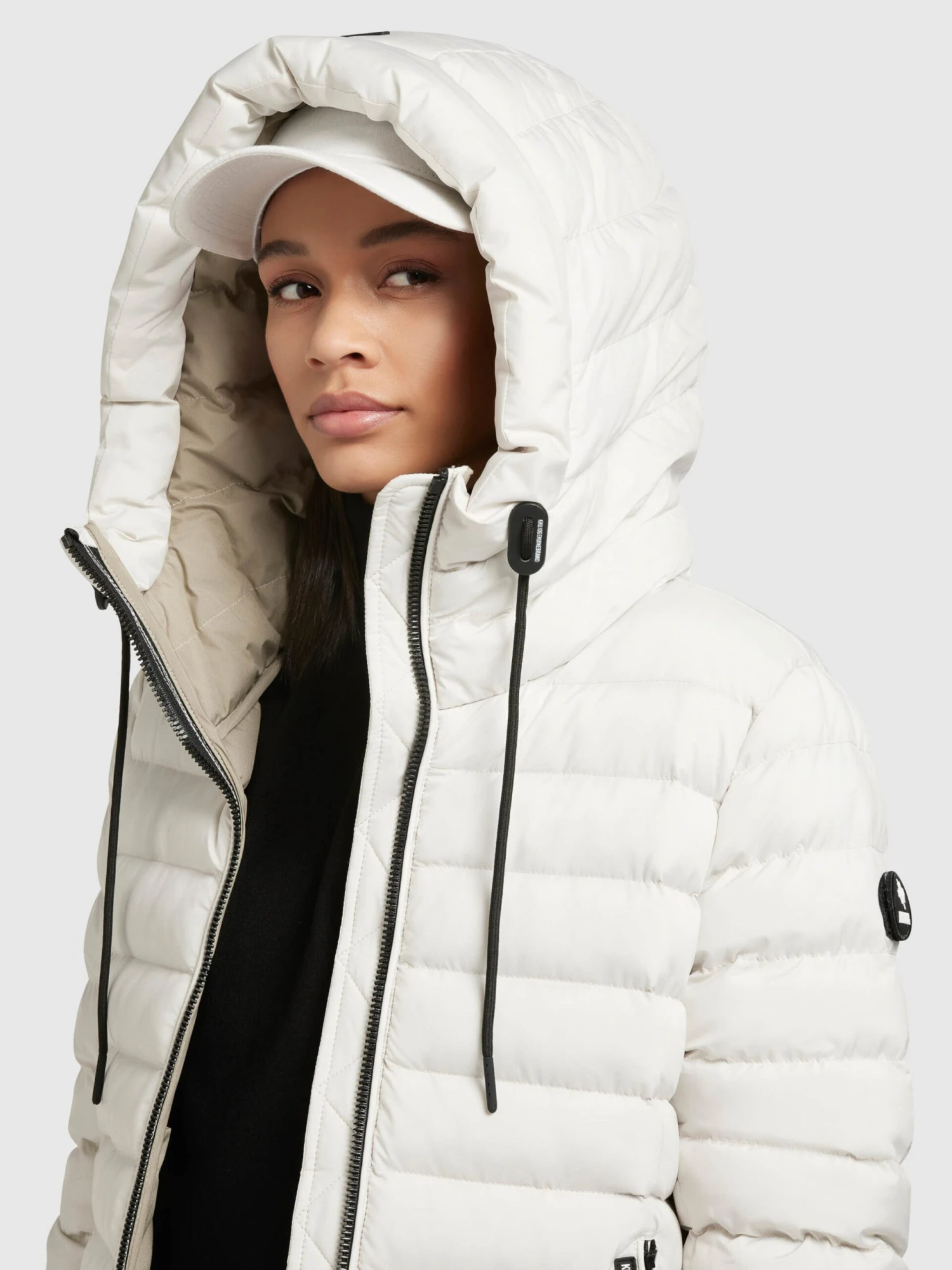 Khujo Tussenjassen Tussenjas Lovina Dames Wit 9 Khujo Tussenjassen Tussenjas Lovina Dames Wit - Afbeelding 7