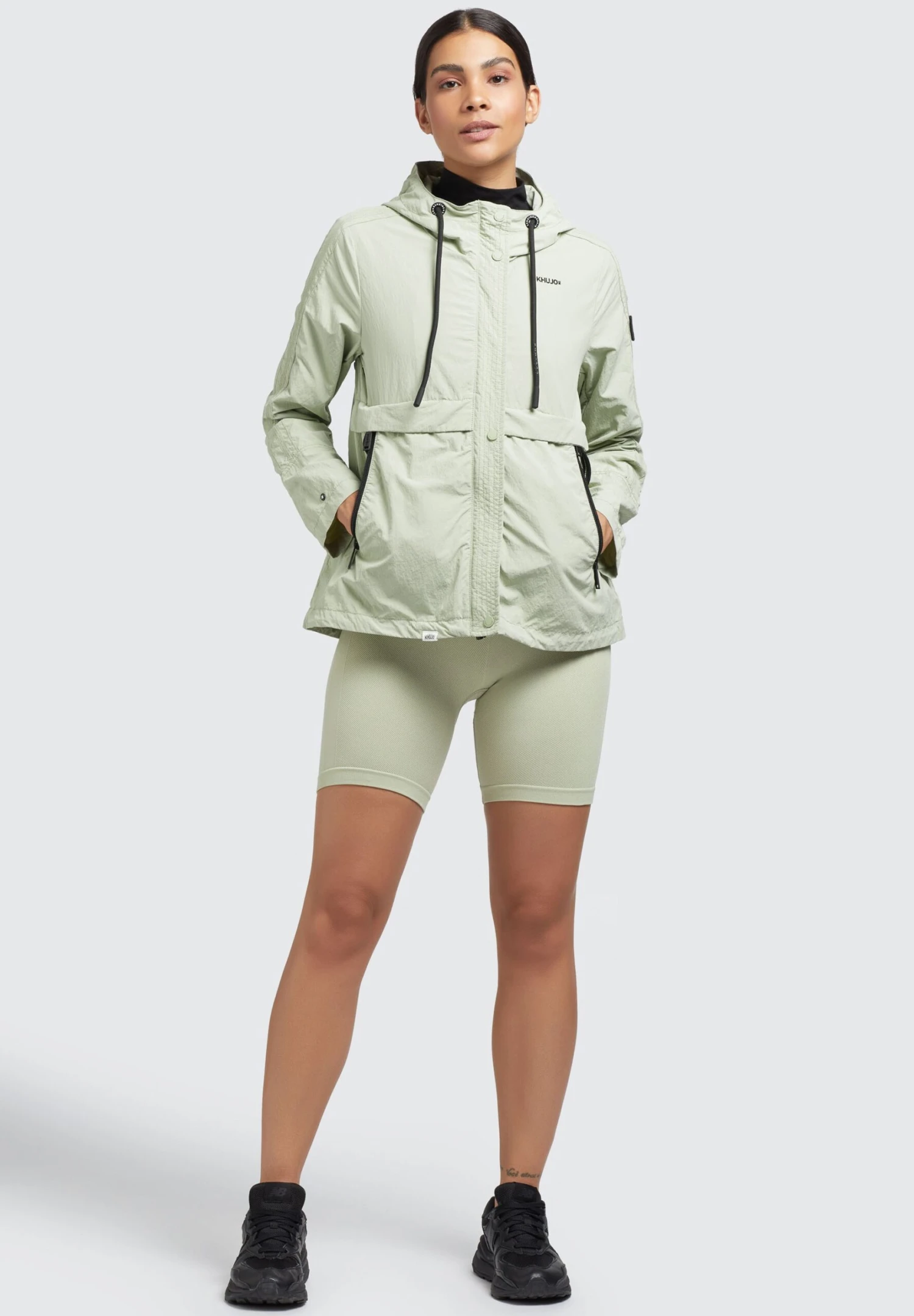 Khujo Zahira - Lichte Jas - Blassgrün 4 Khujo Zahira - Lichte Jas - Blassgrün - Afbeelding 2