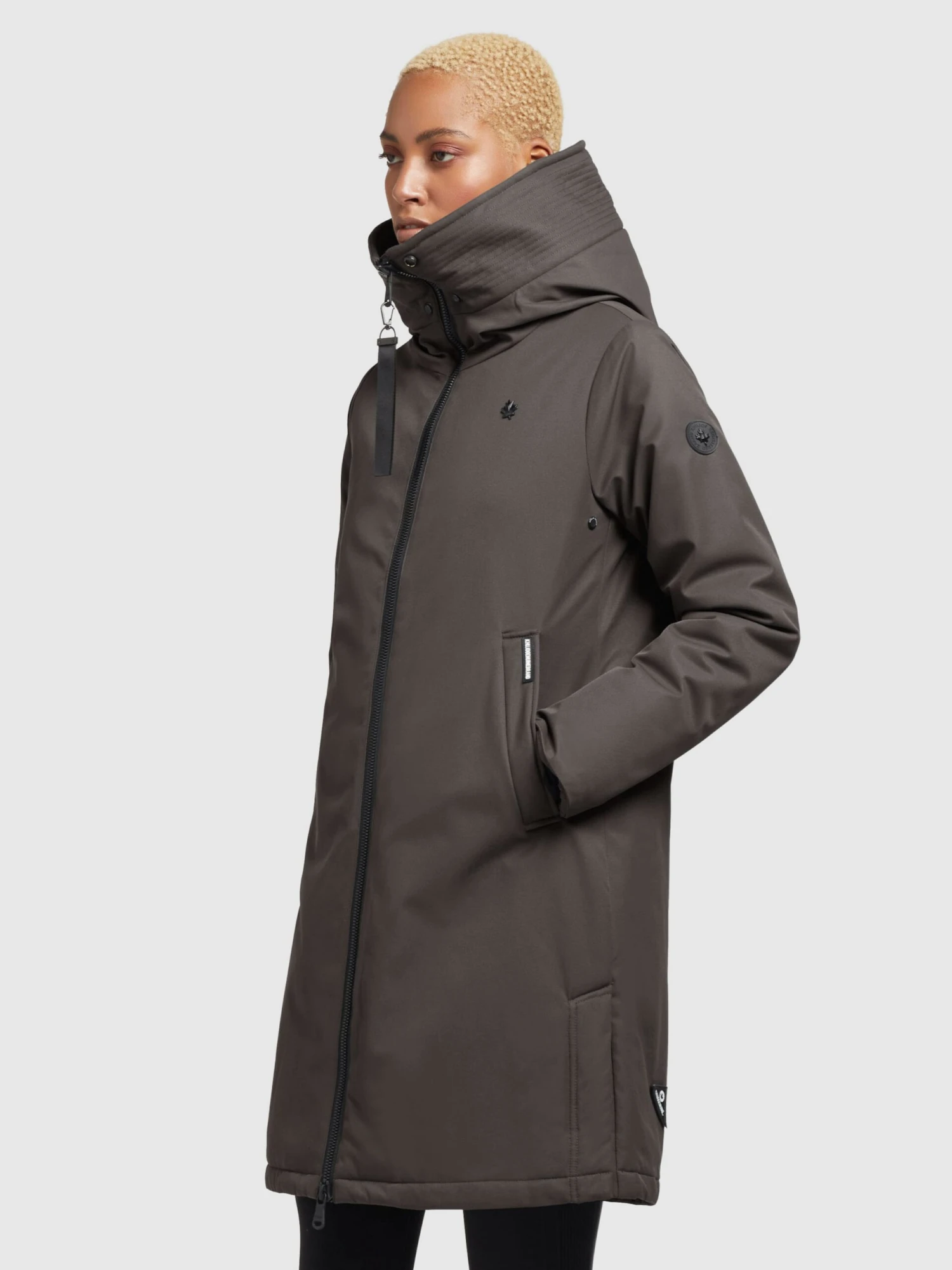 Khujo Tussenmantels Tussenmantel LISAD Dames Donkergrijs 6 Khujo Tussenmantels Tussenmantel LISAD Dames Donkergrijs - Afbeelding 4