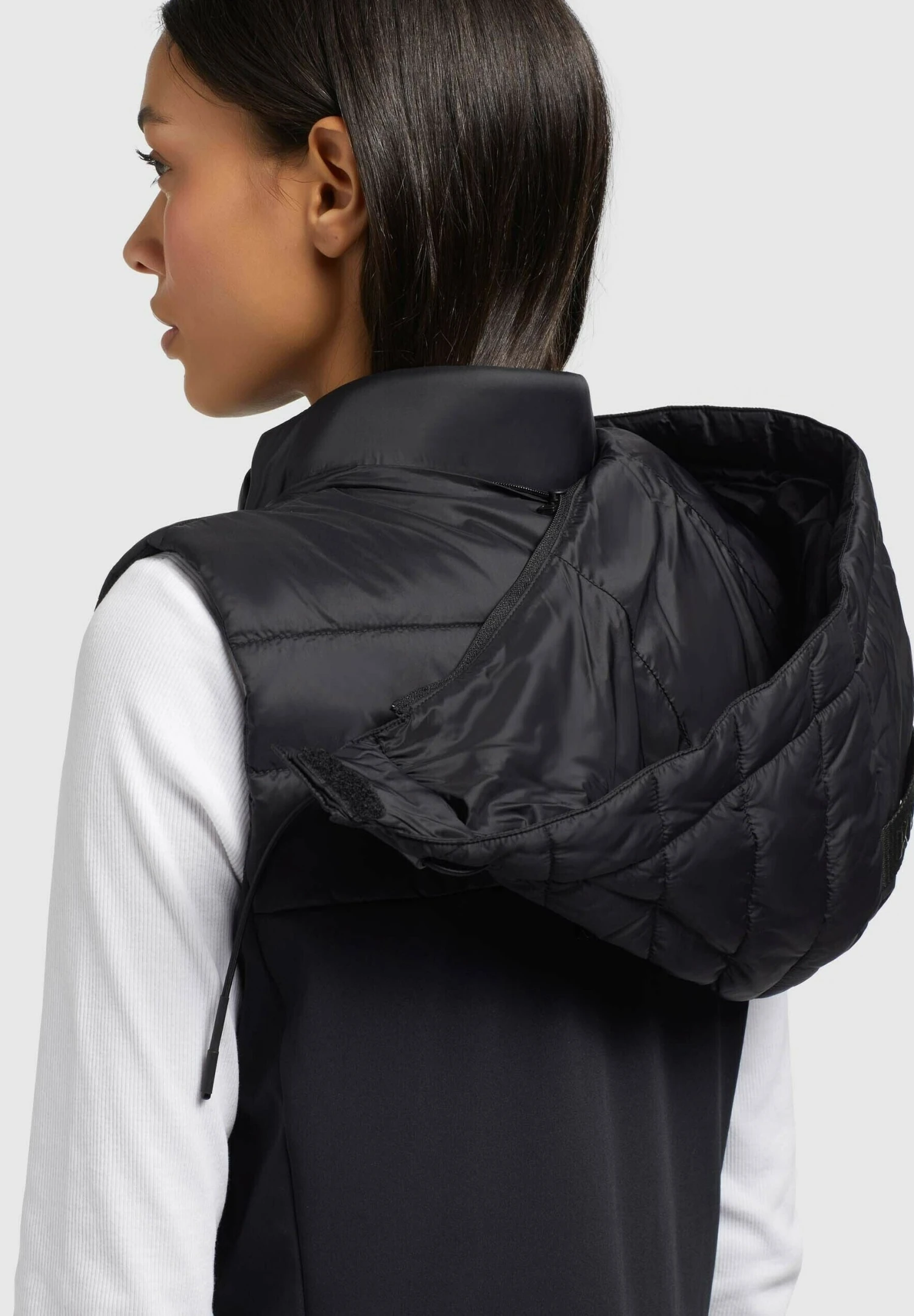 Khujo Fabia Matt - Bodywarmer - Schwarz 8 Khujo Fabia Matt - Bodywarmer - Schwarz - Afbeelding 6