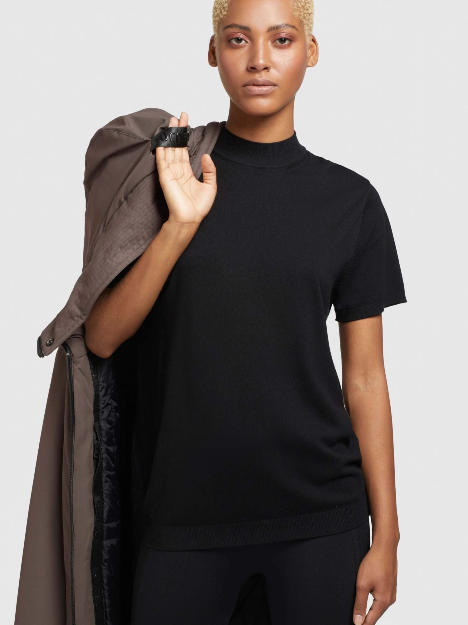 Khujo Tussenmantels Tussenmantel Lisad Dames Mokka 10 Khujo Tussenmantels Tussenmantel Lisad Dames Mokka - Afbeelding 8