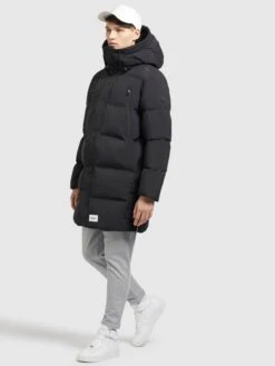Khujo Winterjassen Winterjas Clide Heren Zwart -Khujo Winkel 1ffb745f1f03a86766e9a18632102f2b