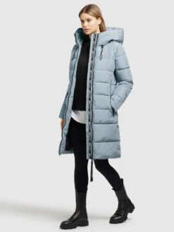 Khujo Wintermantels Wintermantel Jilias Dames Opaal -Khujo Winkel 2060df590d3850ff9f3d436ec642963d