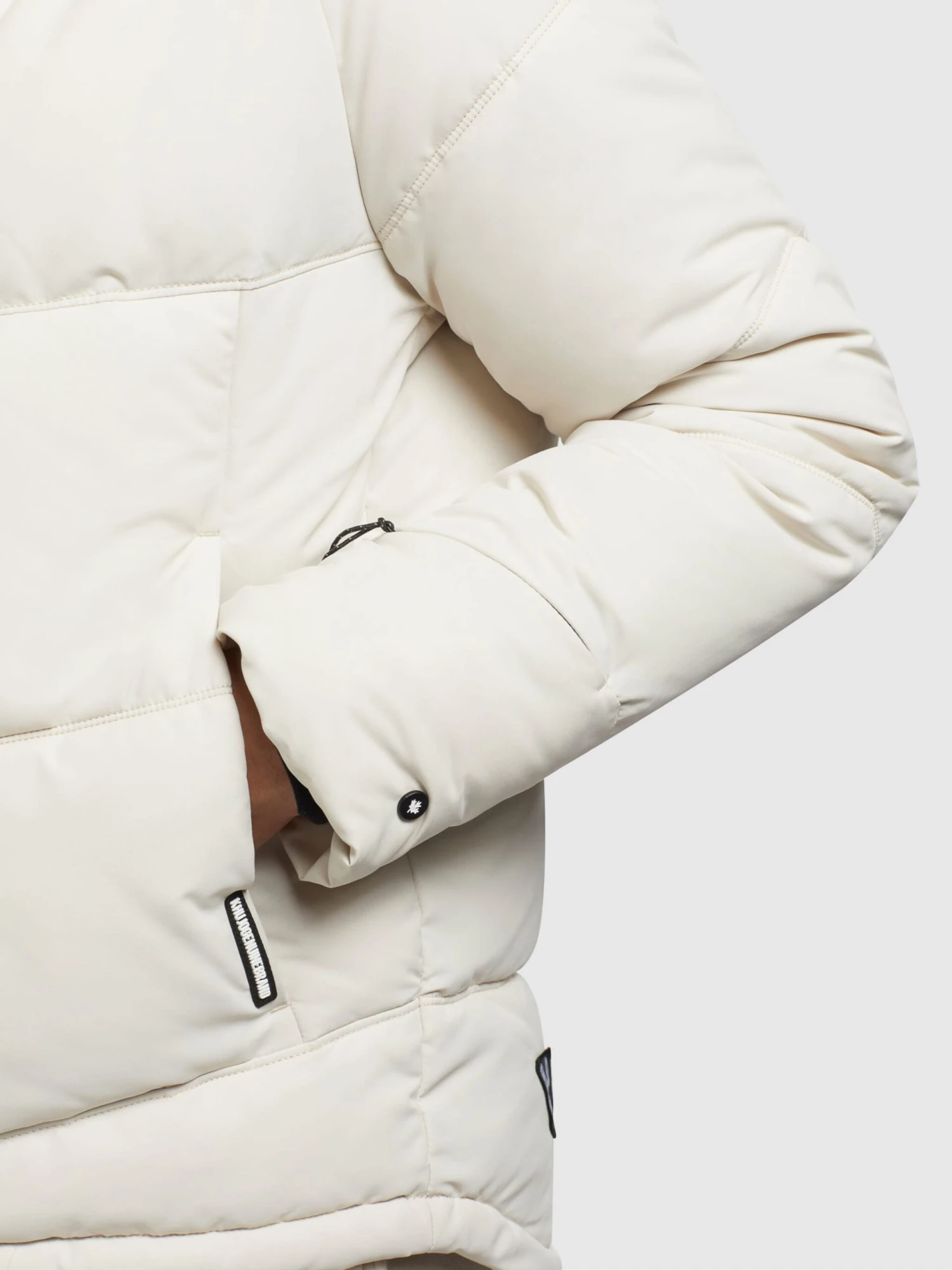 Khujo Winterjassen Winterjas Monty 2 Dames Offwhite 9 Khujo Winterjassen Winterjas Monty 2 Dames Offwhite - Afbeelding 7