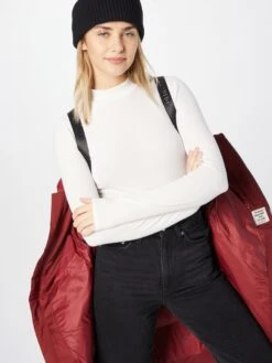 Khujo Wintermantels Wintermantel Aniva Dames Karmijnrood -Khujo Winkel 2193dc8450674243b401b890d0a6030f