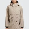 Khujo Zoni - Parka - Beige -Khujo Winkel 21d4173588444a608d480eaad32f7fa5