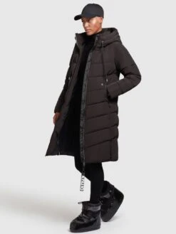 Khujo Wintermantels Wintermantel Ayleena Dames Zwart 12 Khujo Wintermantels Wintermantel Ayleena Dames Zwart -Khujo Winkel 229bb743f0571eccd2cf19f56c9a913c