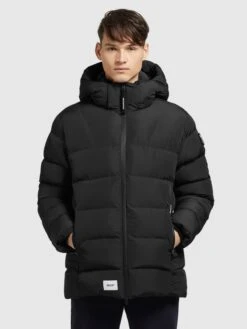 Khujo Winterjassen Winterjas Sumo Heren Zwart -Khujo Winkel 22bd382d5caecb87015b050df0923f02