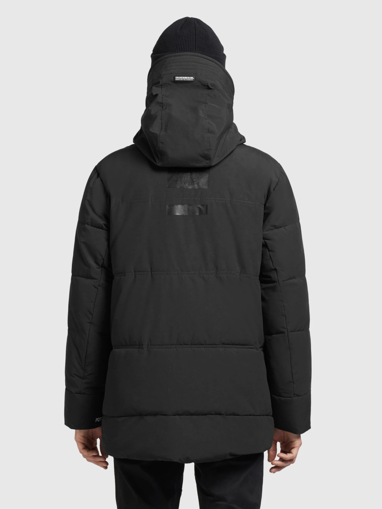 Khujo Winterjassen Winterjas Fank Heren Zwart 6 Khujo Winterjassen Winterjas Fank Heren Zwart - Afbeelding 4