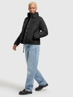 Khujo Winterjassen Winterjas Tuba Dames Zwart -Khujo Winkel 26681c8fd8c45da14b51c02d71adf14e