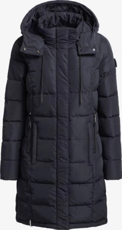 Khujo Korte Mantels Wintermantel Cups Dames Marine